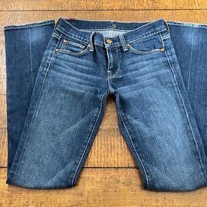 Seven for all mankind jeans Straight leg jeans size 25.
